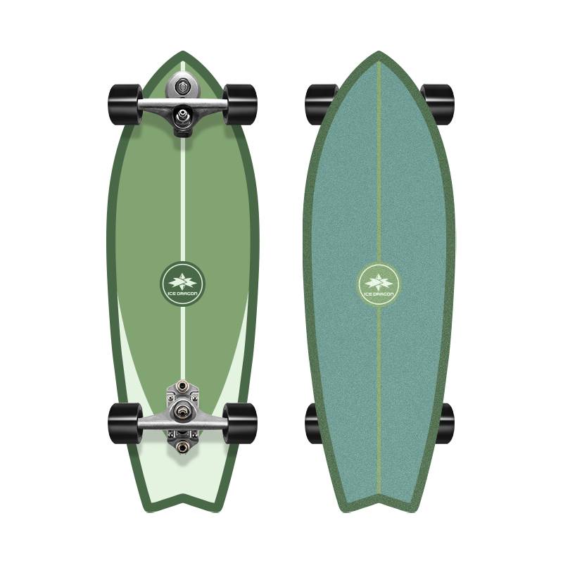 [B9 SPRING BRIDGE] 29 INCHES - CREAM GREEN - BLACK WHEEL
